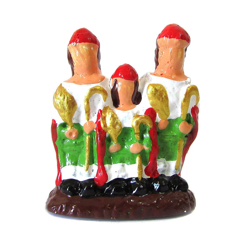 Estátua Mini Orixá Cosme, Damião e Doum em Resina (5cm)