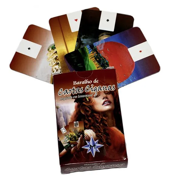 Baralho de Cartas Ciganas Inspirado em Lenormand