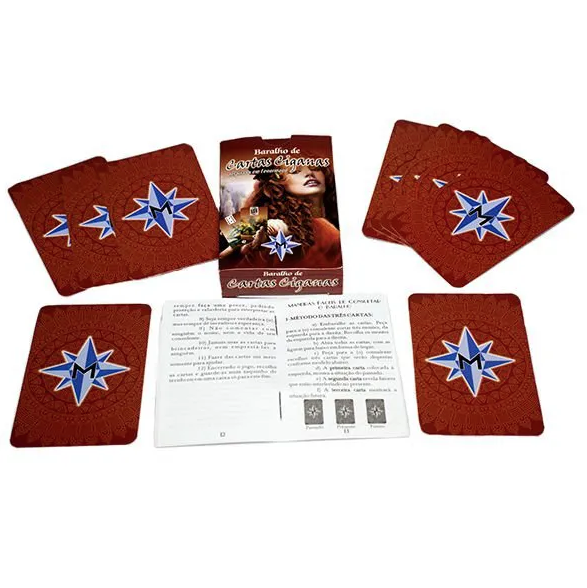 Baralho de Cartas Ciganas Inspirado em Lenormand