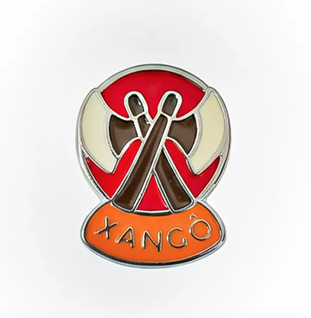 Broche dos Orixás em Metal (3cm)
