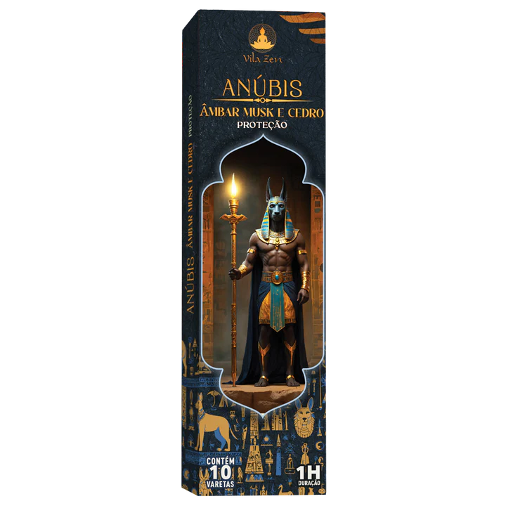 Incenso Natural Linha Egípcios Vila Zen (Anúbis)