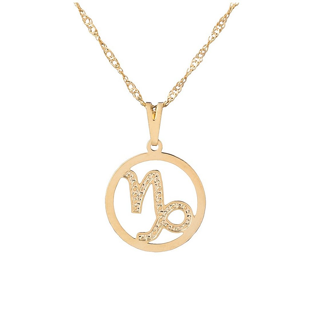 Gargantilha Signo Capricórnio (17mm)