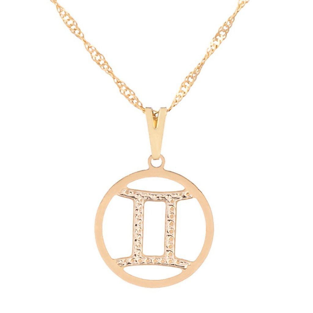 Gargantilha Signo Gêmeos (17mm)