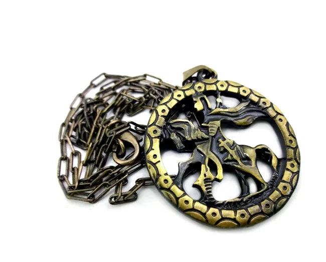 Colar São Jorge com Corrente (25mm)