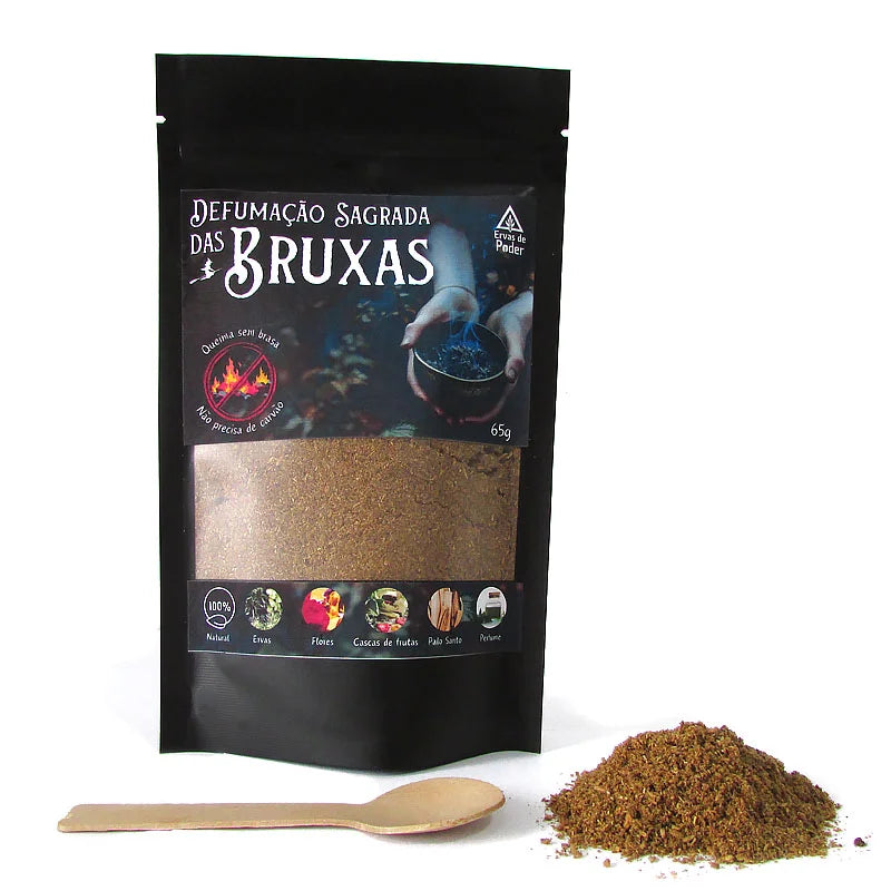 Defumação Sagrada das Bruxas 100% Natural (65g)