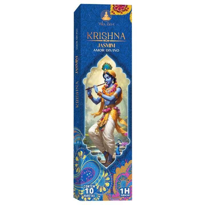 Incenso Natural Vila Zen Deuses Hindus (Krishna)
