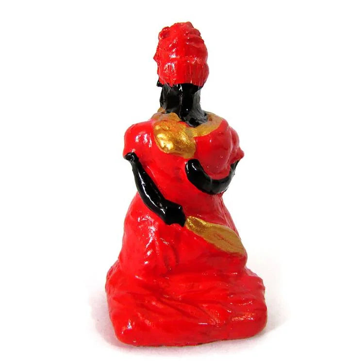 Estátua Mini Orixá Iansã em Resina (5cm)