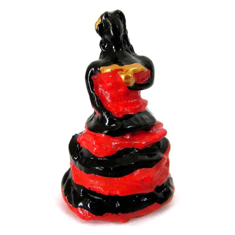 Estátua Mini Orixá Pomba Gira em Resina (5cm)