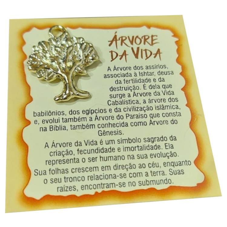 Mini Talismã da Sorte Árvore da Vida (Fertilidade e Imortalidade)