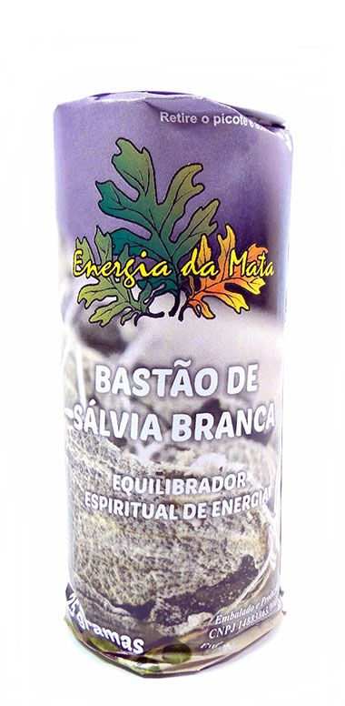 Bastão de Sálvia Branca (25g)