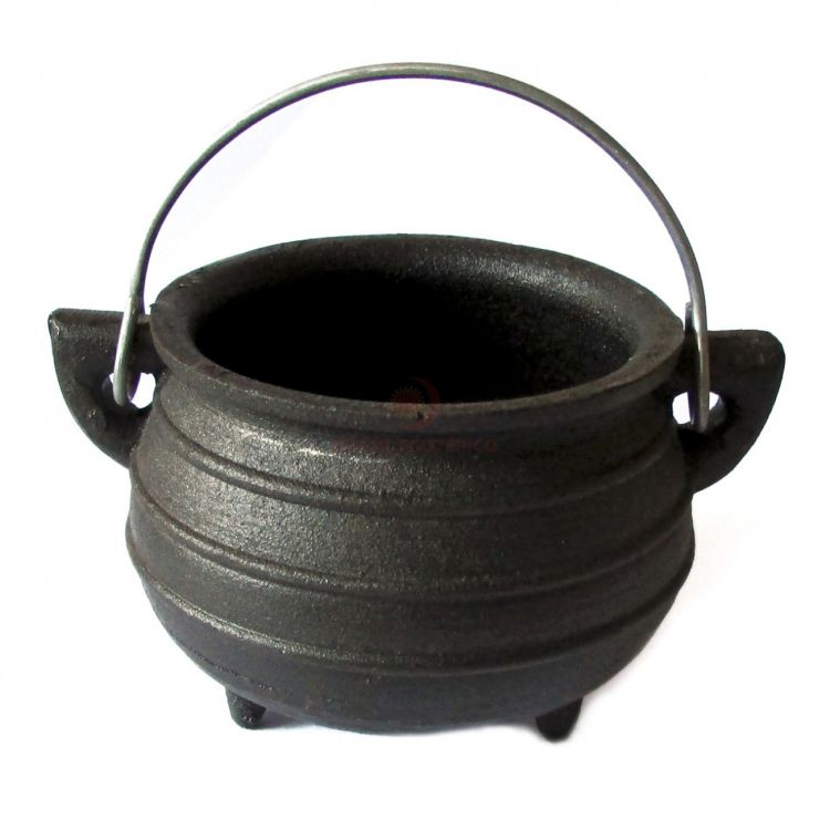 Caldeirão de Bruxa em Alumínio M (6,5cm)