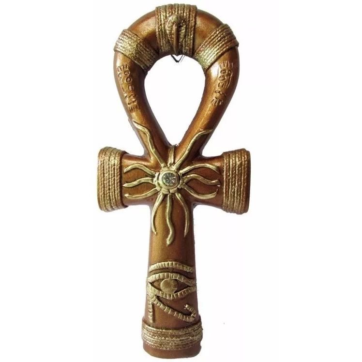 Cruz Ansata em Resina (16cm)