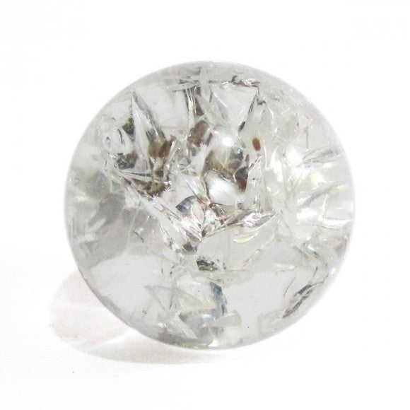 Esfera de Vidro Craquelada para Fonte de Água (5cm)