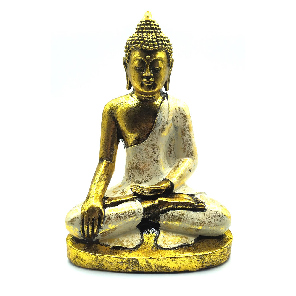 Estátua Buda Bumisparsha Mudra (23cm)