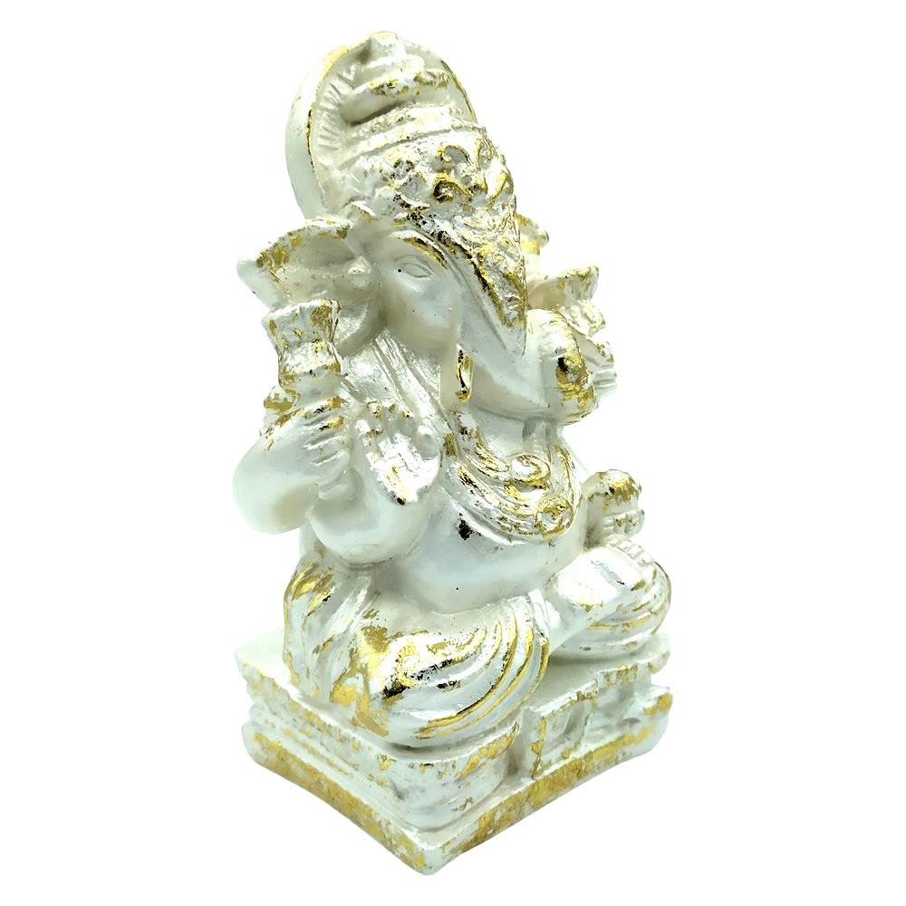 Estátua Ganesha no Altar Sabedoria e Fortuna (13cm)