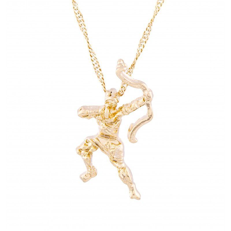 Gargantilha Oxóssi com Corrente (22mm)