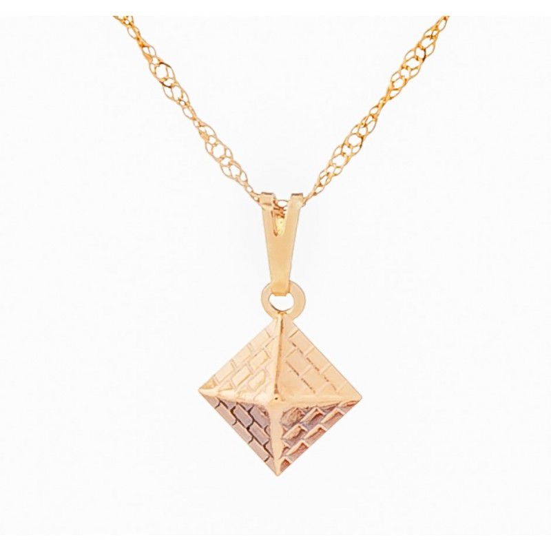 Gargantilha Pirâmide (8mm)