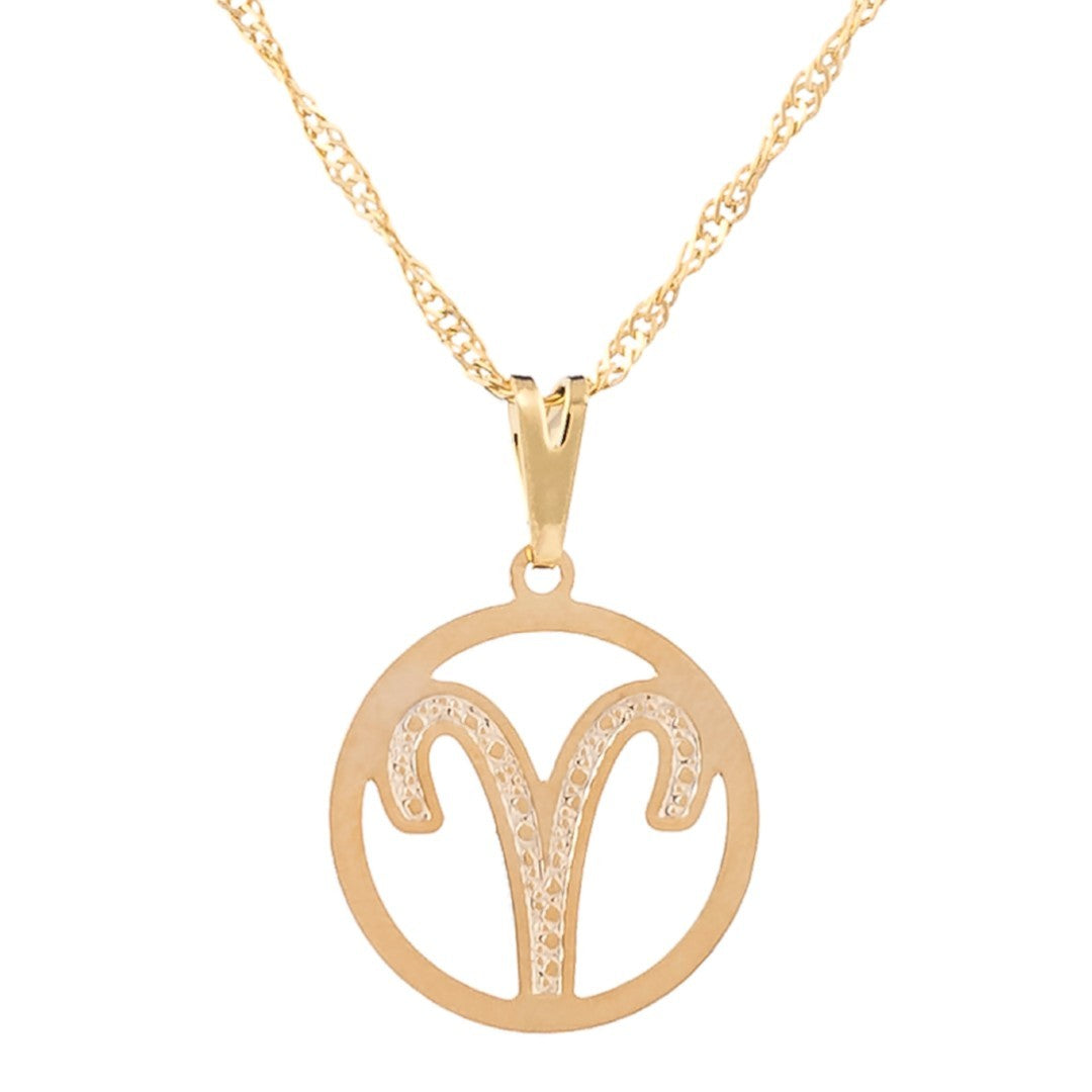 Gargantilha Signo Áries (17mm)