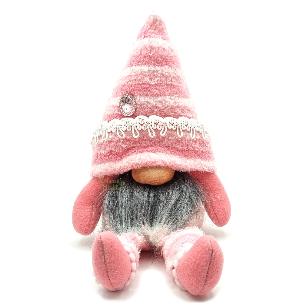Gnomo Escandinavo Sentado (20cm)
