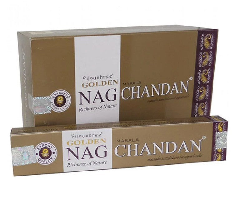 Incenso Indiano de Massala Golden Nag Chandan