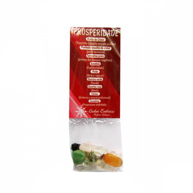 Kit da Prosperidade com Pedras Naturais (50g)