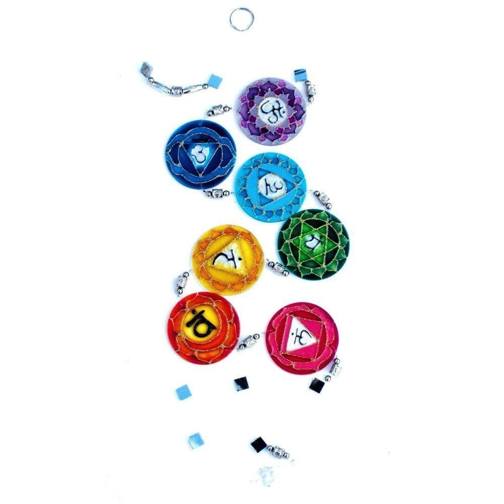Móbile Fio de Luz dos Sete Chakras