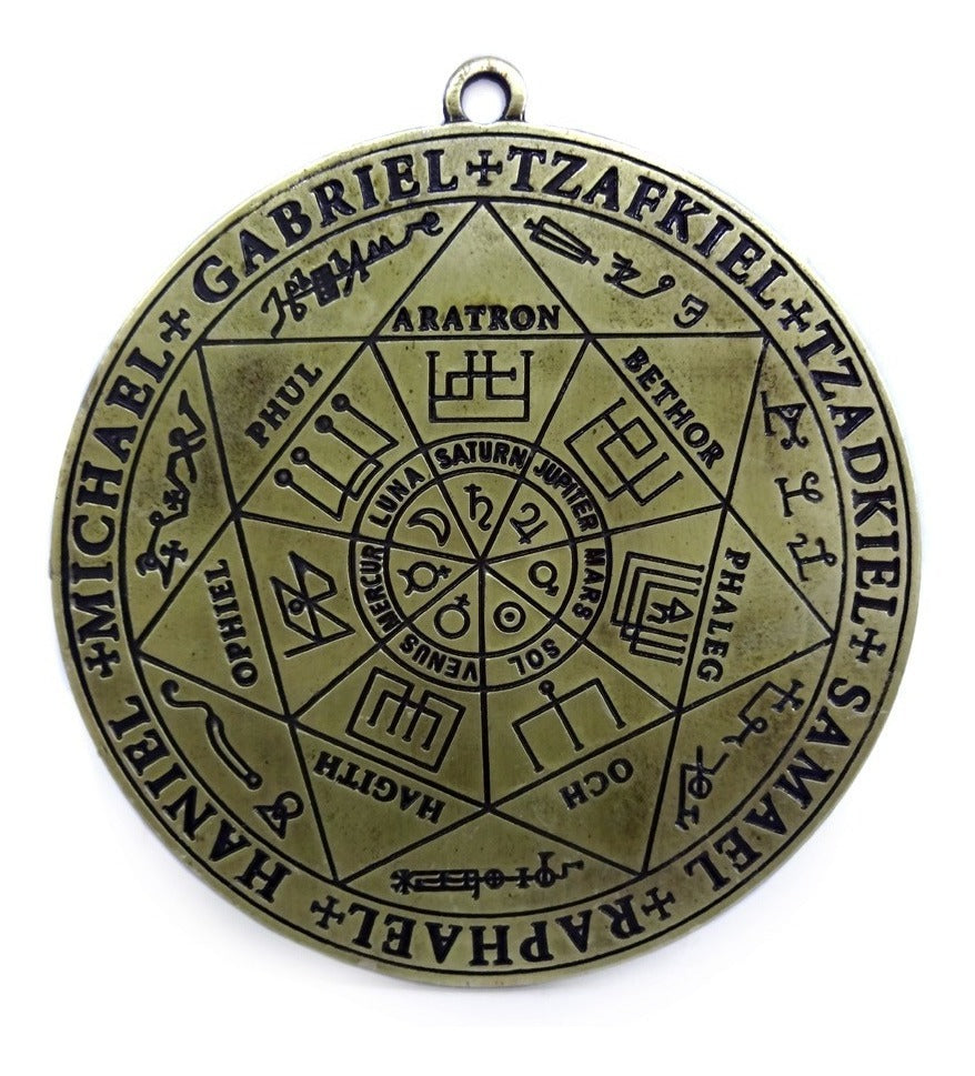 Pantáculo dos Sete dos Arcanjos (10cm)