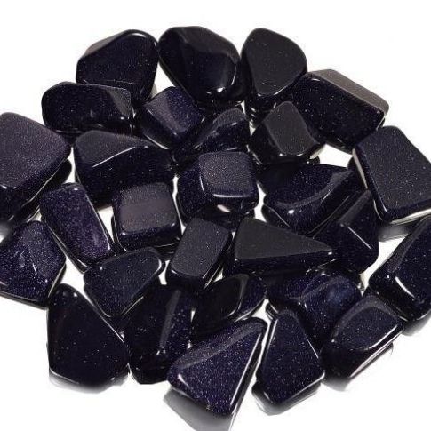 Pedra Estrela Azul Rolada (100g)