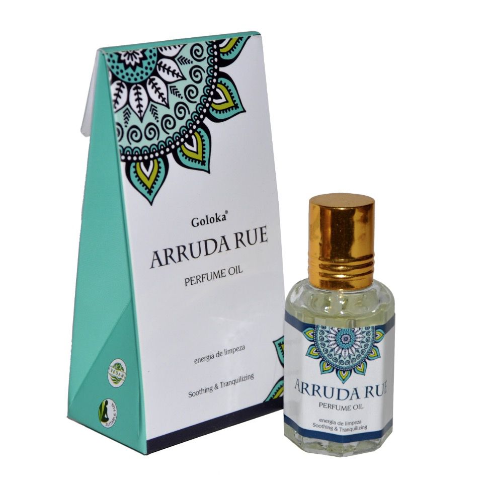 Perfume Indiano Goloka Arruda Rue (10ml)