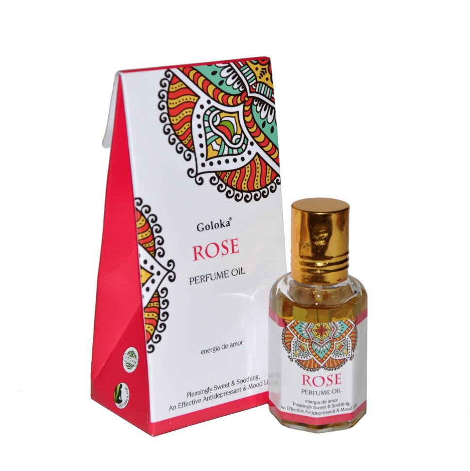 Perfume Indiano Goloka Rose (10ml)