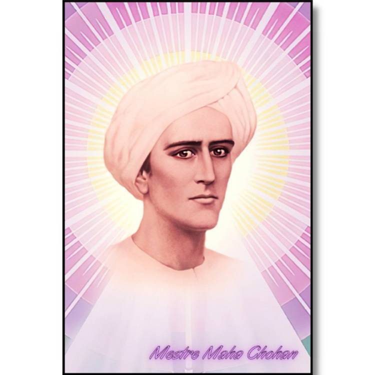 Quadro Mestre Maha Chohan de Parede (29cm)