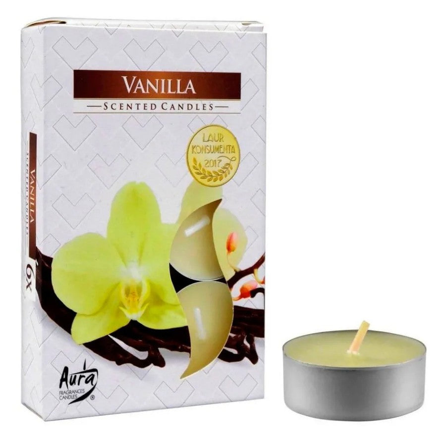 Vela Rechaud Perfumada T'Light (Baunilha)