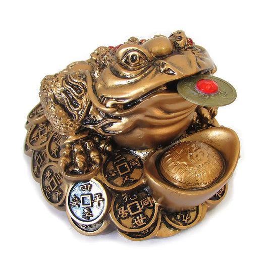 Sapo Kaeru da Fortuna Feng Shui (11cm)