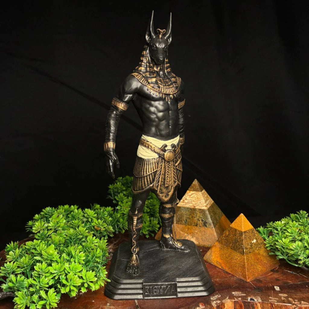 Estátua Anúbis em Resina (24cm)
