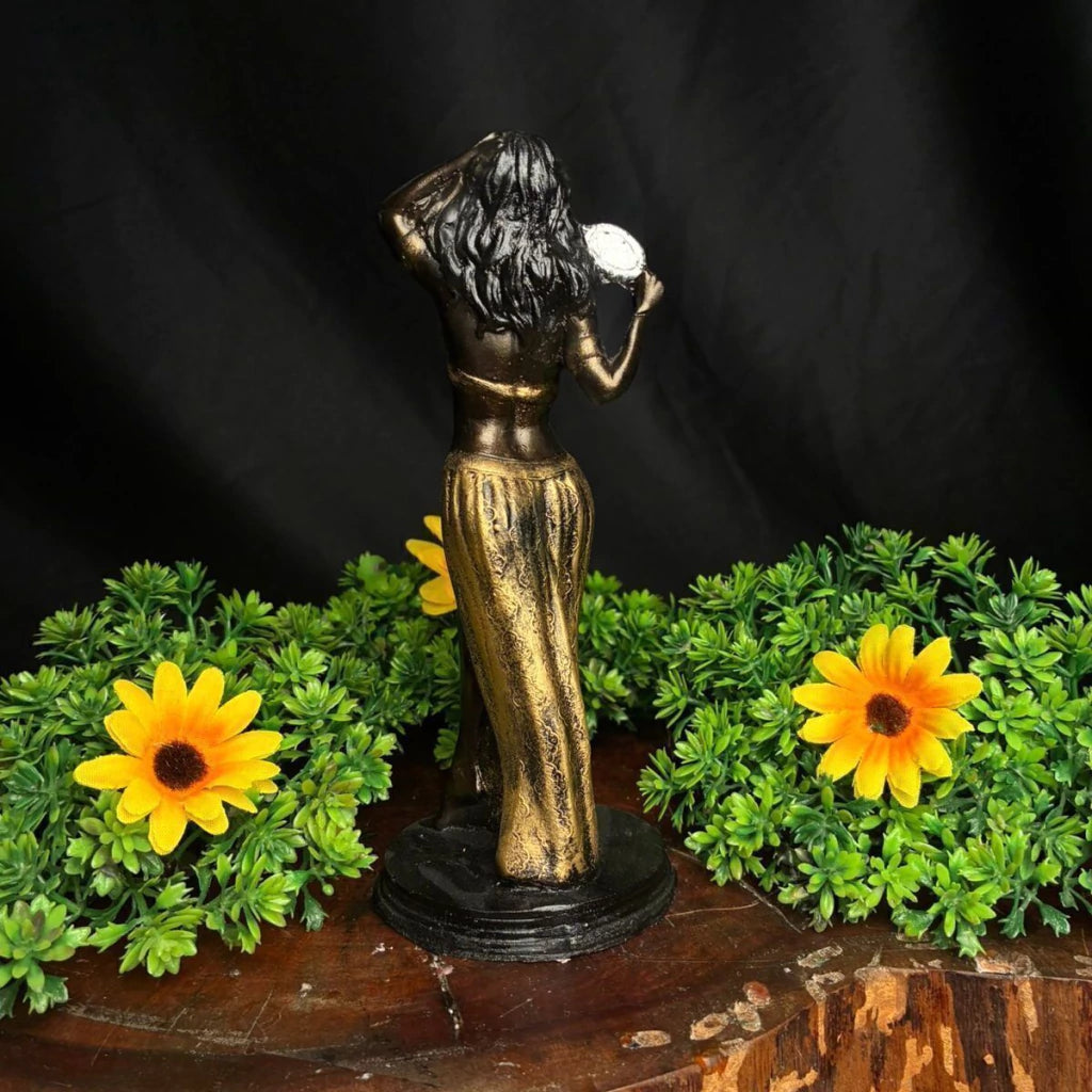 Estátua Orixá Oxum em Resina (15cm)