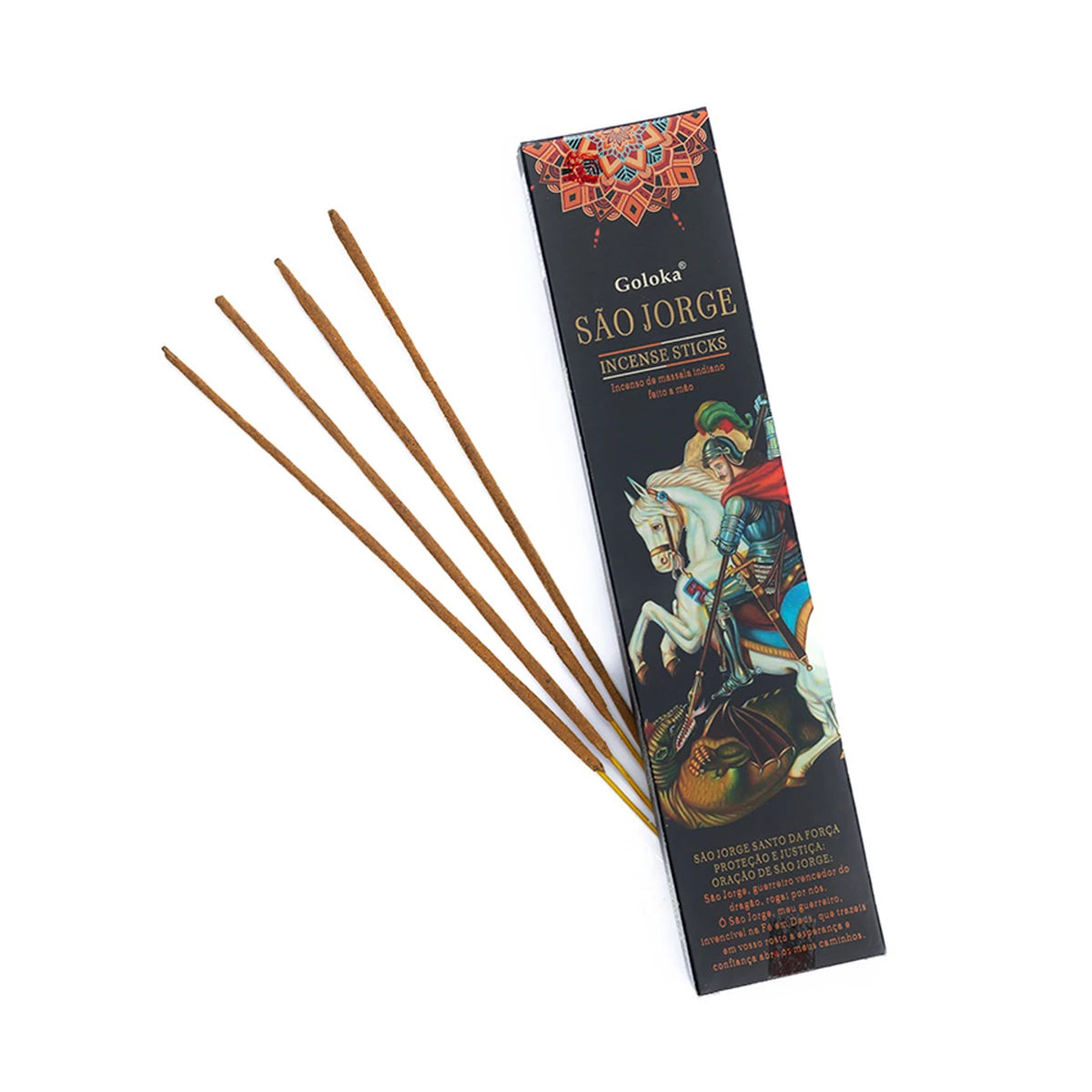 Incenso de Massala Goloka São Jorge (Proteção e Justiça)