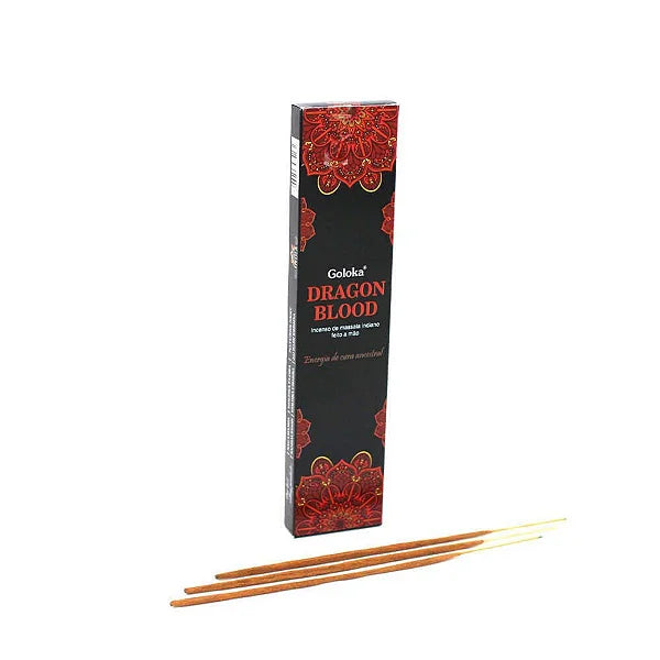 Incenso de Massala Goloka Dragon Blood (Energia da Cura Ancestral)