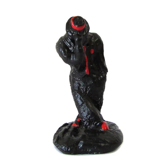 Estátua Mini Orixá Zé Pelintra Seu Zé Pretinho em Resina (5cm)
