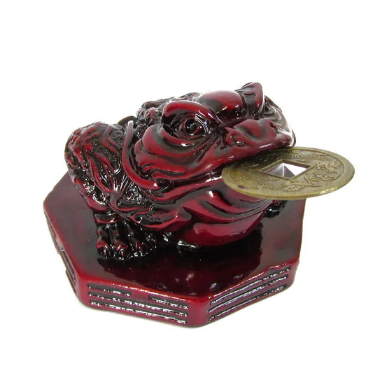 Sapo da Fortuna e Prosperidade Chan Chu Kaeru (5cm)