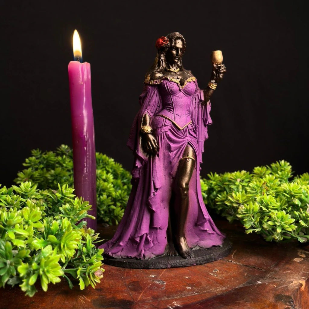 Estátua Orixá Pomba Gira do Cabaré (15cm)