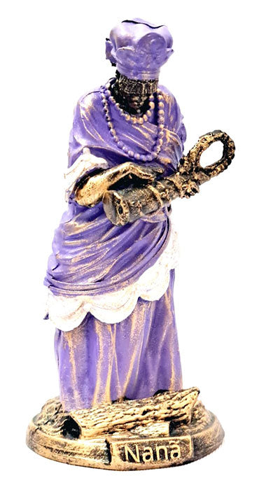 Estátua Orixá Nanã em Resina (11cm)