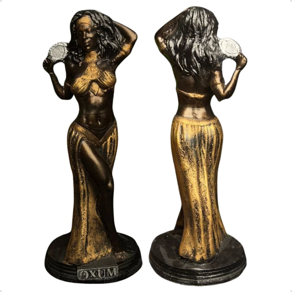 Estátua Orixá Oxum em Resina (15cm)
