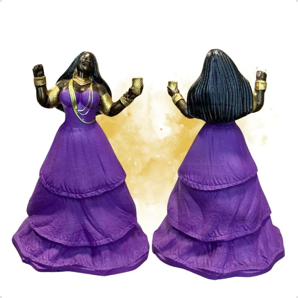 Estátua Maria Mulambo em Resina (15cm)