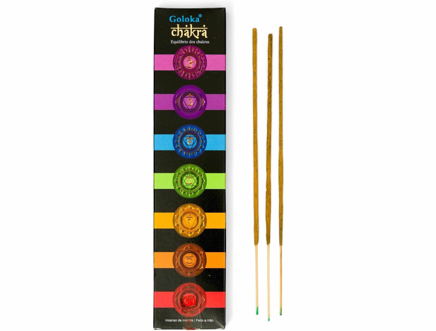 Incenso de Massala Goloka Chakra (Equilíbrio dos Chakras)