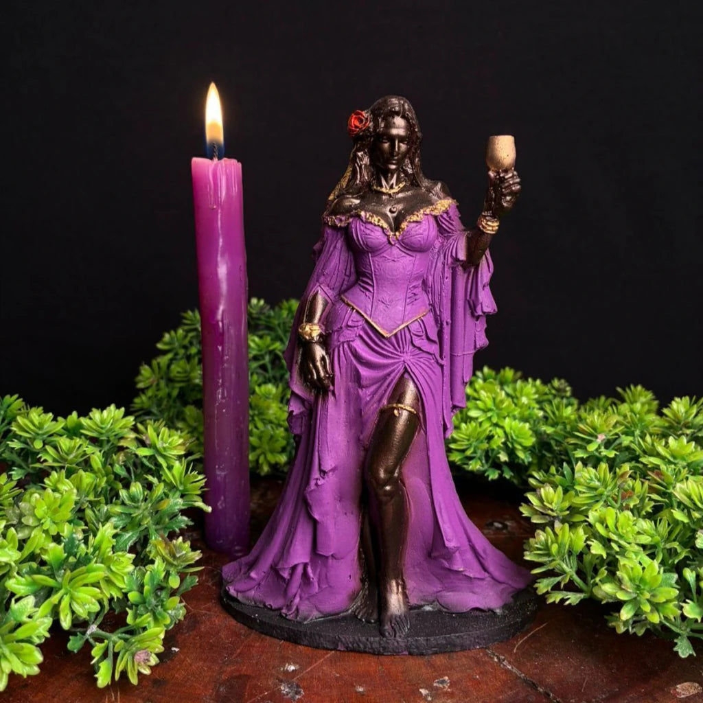 Estátua Orixá Pomba Gira do Cabaré (15cm)