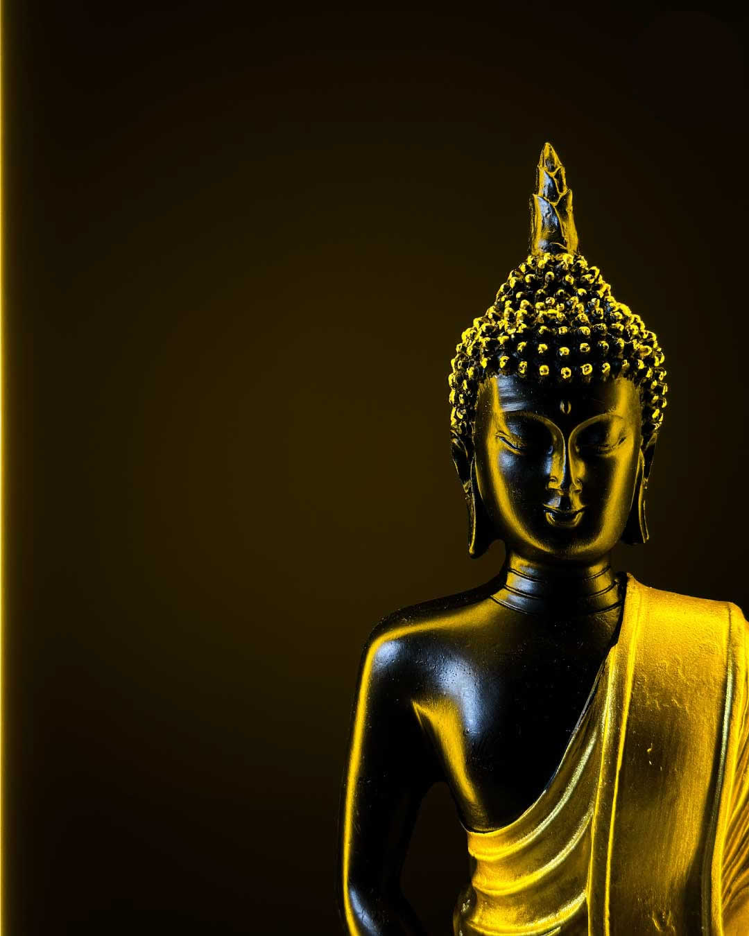 Luminária Portal da Iluminação com Estátua Buddha (LED)