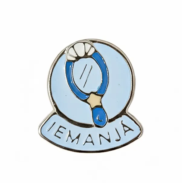 Broche dos Orixás em Metal (3cm)