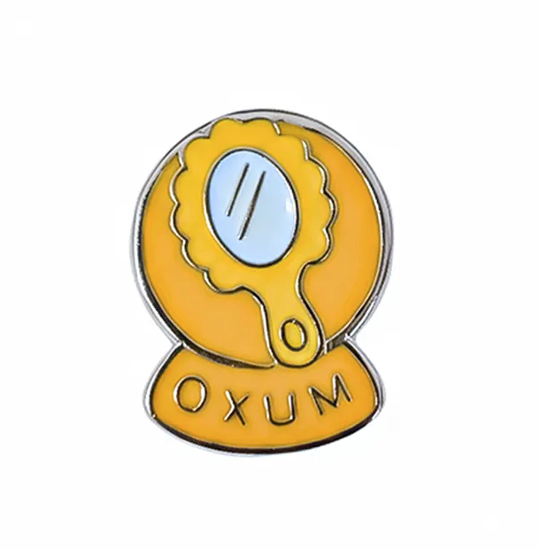 Broche dos Orixás em Metal (3cm)