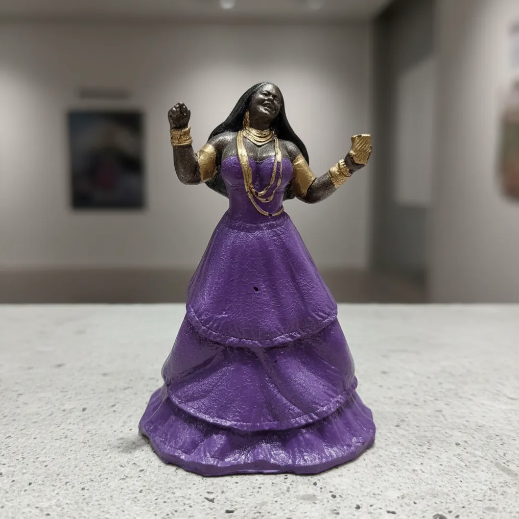 Estátua Maria Mulambo em Resina (15cm)