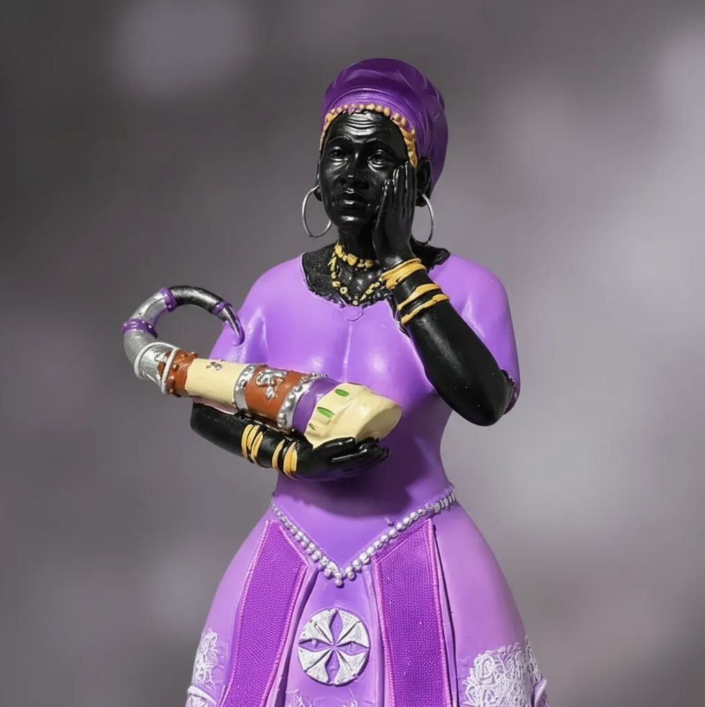 Estátua Orixás Nanã Premium (20cm)